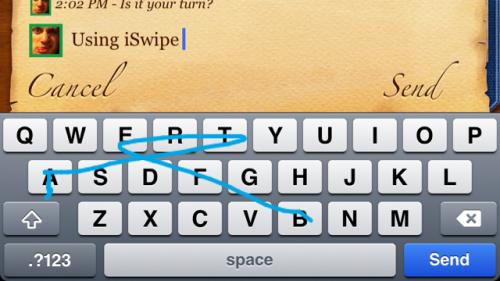 Imagen - iSwipe, teclado Swype para iOS