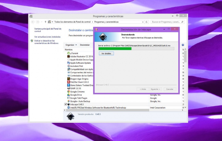 Cómo desinstalar un programa que no se elimina