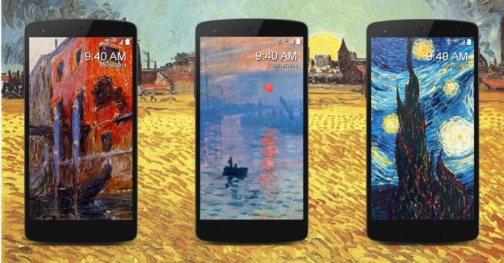 Muse Art Lock Screen: arte en tu pantalla de bloqueo