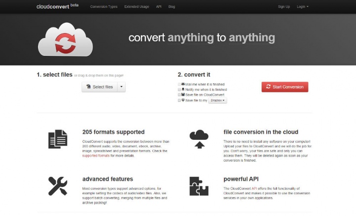Imagen - CloudConvert, cambia de formato a cualquier archivo