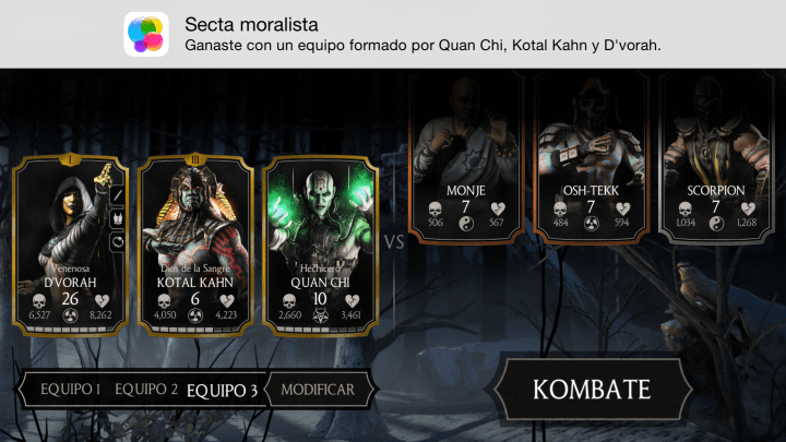 Imagen - Consigue todos los logros en Mortal Kombat X Mobile