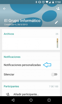 Imagen - Personaliza las notificaciones para cada contacto en WhatsApp