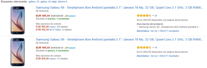 Imagen - ¿Dónde comprar el Samsung Galaxy S6 más barato?