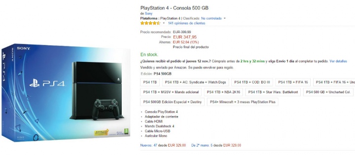 Imagen - Dónde comprar la PlayStation 4 más barata