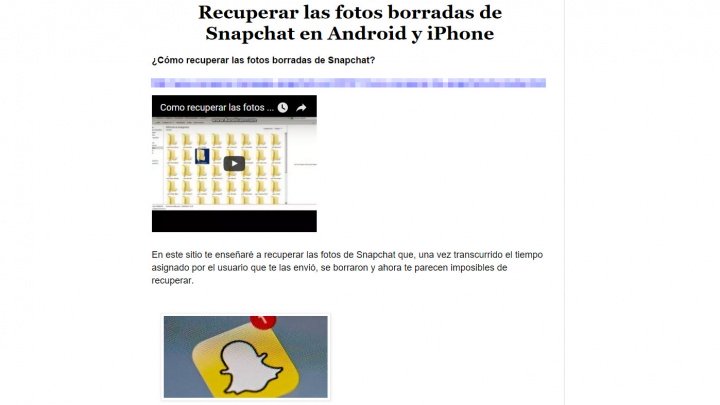 Imagen - Snap Rebuild, la app que promete recuperar fotos de Snapchat