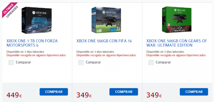 Imagen - Dónde comprar la Xbox One más barata
