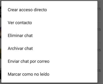 Imagen - Cómo archivar conversaciones en WhatsApp