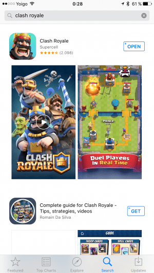 Imagen - Cómo instalar Clash Royale en iOS