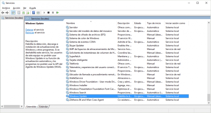 Imagen - Cómo desactivar Windows Update en Windows 10