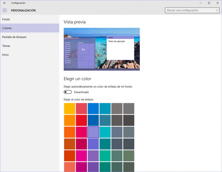 Imagen - Cómo cambiar los colores de Windows 10