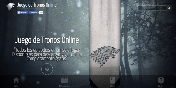 Con esta web puedes ver Juego de Tronos online