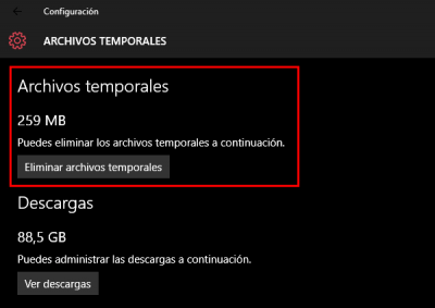 Imagen - Cómo eliminar los archivos temporales de Windows 10