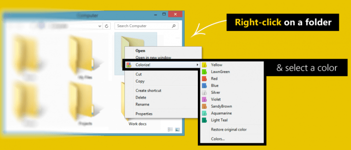 Cómo Cambiar El Color De Las Carpetas De Windows