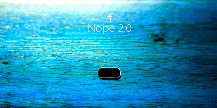 Nope 2.0, el dispositivo que nos permite tapar la webcam