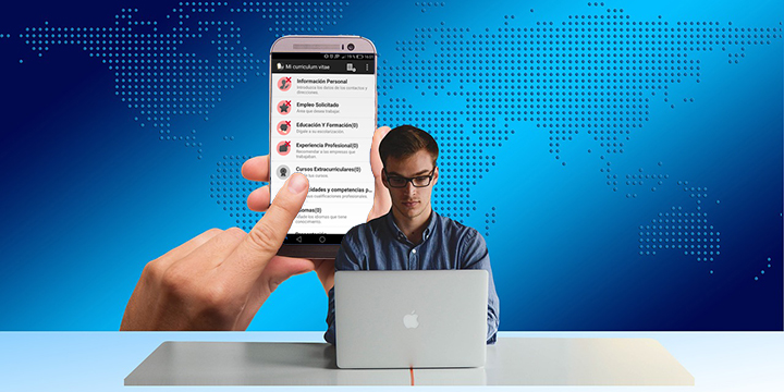 Crea tu CV desde el móvil o tablet con Currículum gratis