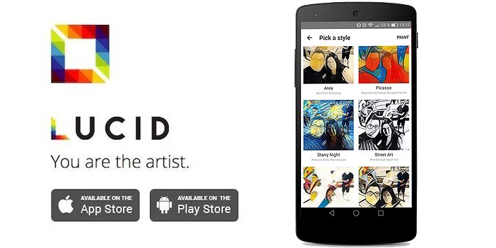 Lucid, crea obras de arte con tus fotografías
