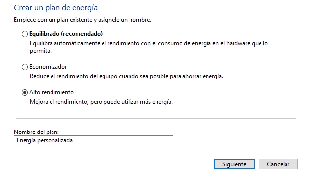 Imagen - Cómo configurar las opciones de energía en Windows 10