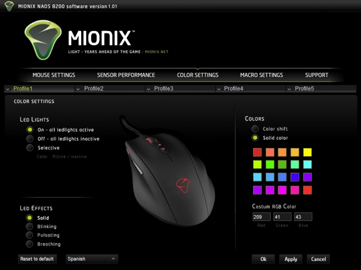 Imagen - Review: Mionix Naos 8200, un ratón para gaming avanzado