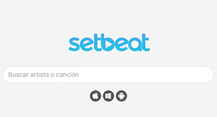 Setbeat, descarga música gratis en el ordenador, Android e iOS