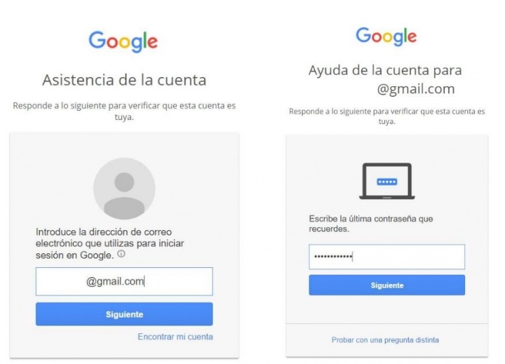 Imagen - Cómo recuperar la contraseña de Gmail