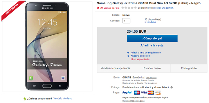 Imagen - Dónde comprar el Samsung Galaxy J7 Prime