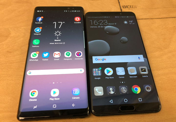 Samsung galaxy note 8 vs huawei mate 10