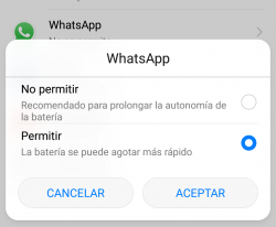 Imagen - Cómo solucionar los problemas con las notificaciones de WhatsApp en Huawei EMUI