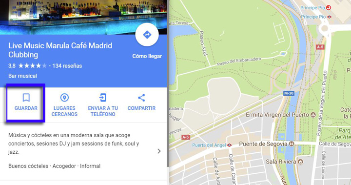 Imagen - Cómo compartir tu lista de sitios favoritos de Google Maps desde tu PC o portátil