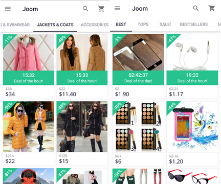 Imagen - Descarga Joom, la app para comprar desde el móvil