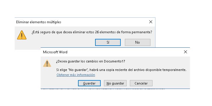 ¿Qué es un cuadro de diálogo?