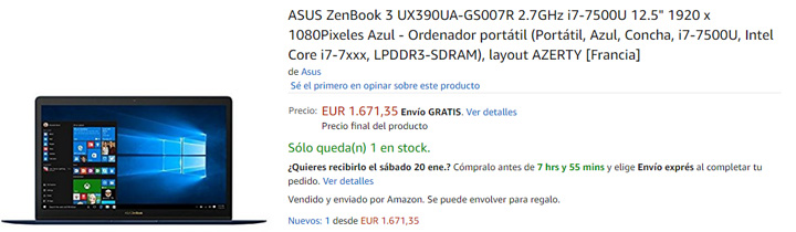 Imagen - Dónde comprar el ASUS ZenBook 3