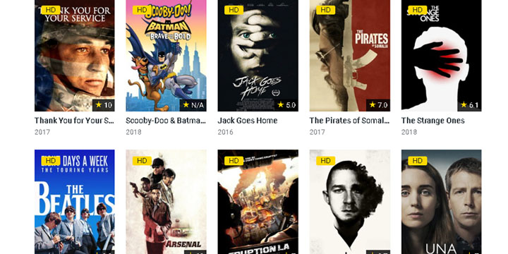 CineTUX, una web para ver películas online