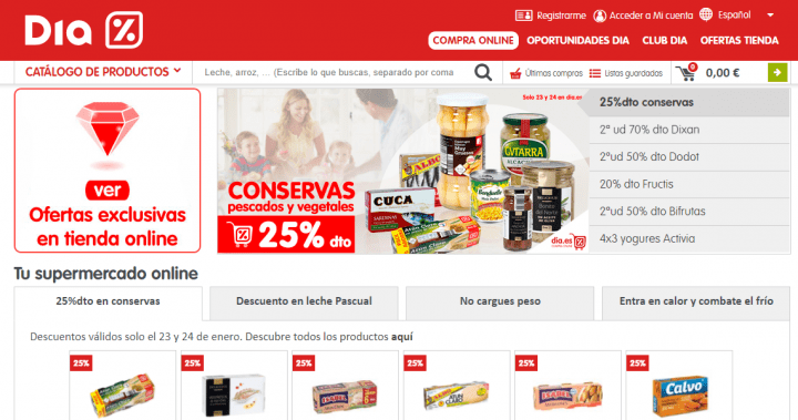 Imagen - 5 supermercados en los que pagar con PayPal