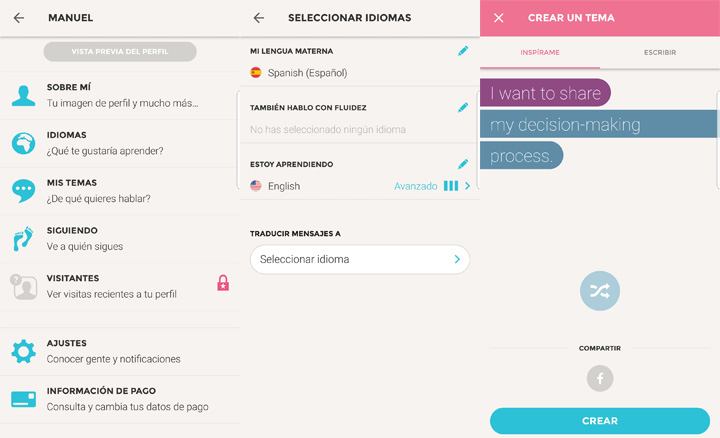 Imagen - Descarga Tandem, la app para hablar con otros y aprender idiomas