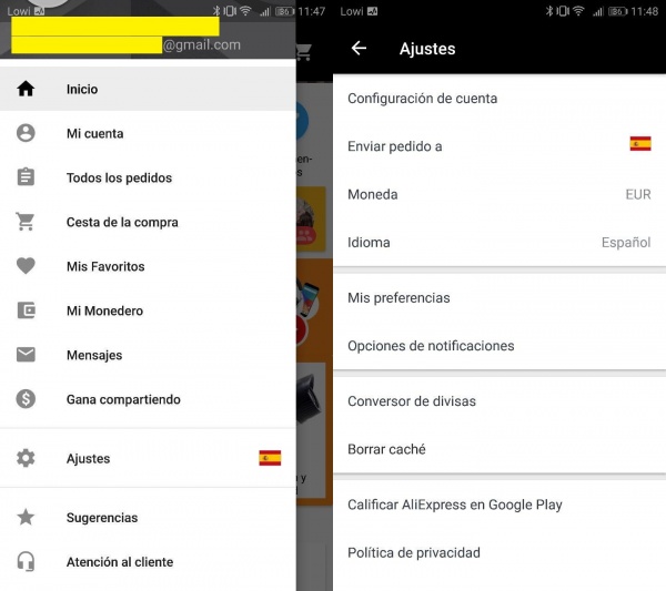 Imagen - Cómo eliminar las notificaciones de la App de AliExpress