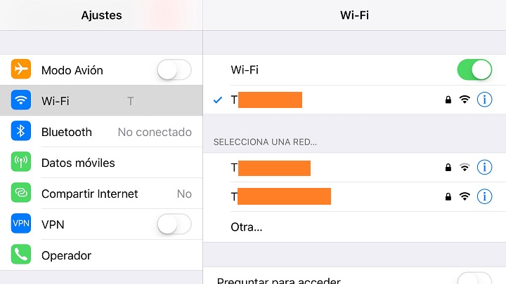 Imagen - Conectarse a una red WiFi en el iPhone, iPad o iPod touch