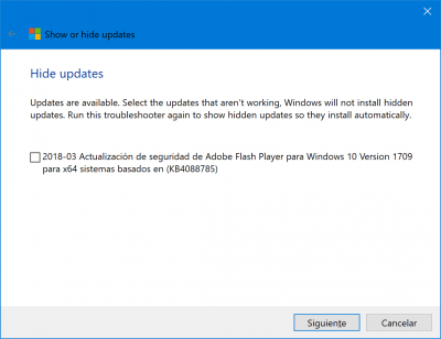 Imagen - Cómo desinstalar actualizaciones de Windows 10