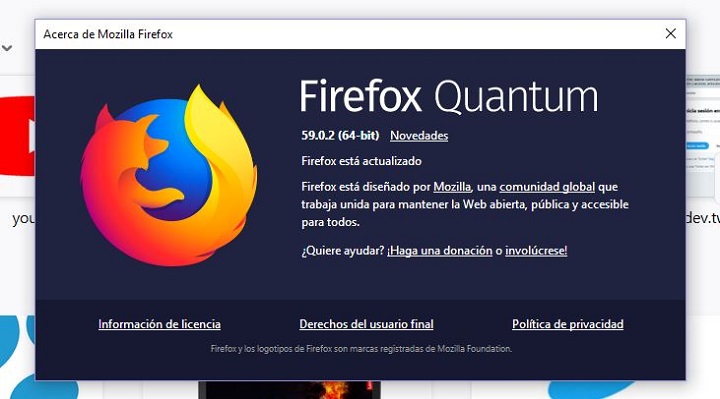 Imagen - Cómo actualizar Firefox