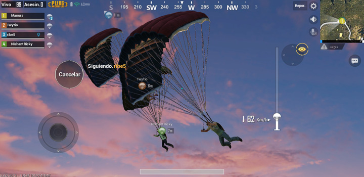 Imagen - Cómo usar el paracaídas en PUBG Mobile