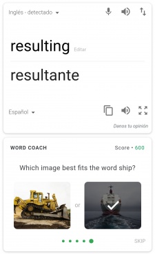 Imagen - Word Coach, el buscador de Google te ayuda a aprender inglés