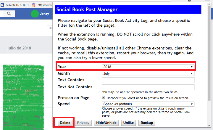 Imagen - ¿Se pueden eliminar todas las publicaciones de Facebook en un solo click?