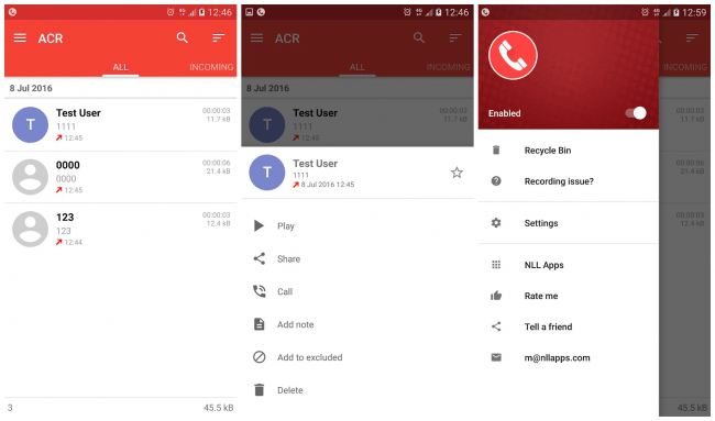 Imagen - Grabación de la llamada - ACR, una app para grabar llamadas en Android