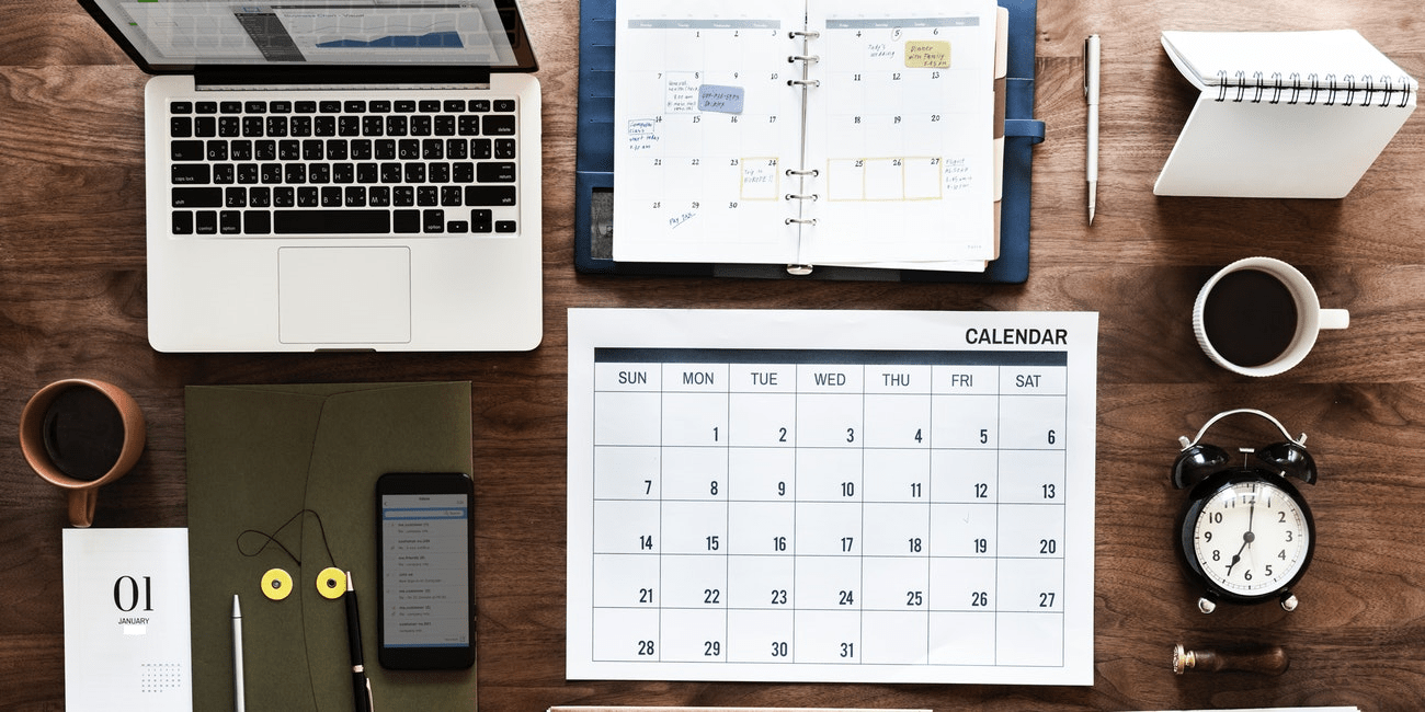 8 plantillas de calendario del año 2019