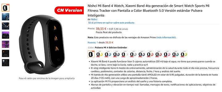 Imagen - Dónde comprar la Xiaomi Mi Band 4