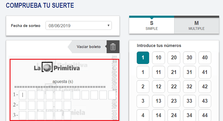 Imagen - Cómo consultar la Primitiva, Quiniela y otras Loterías del Estado