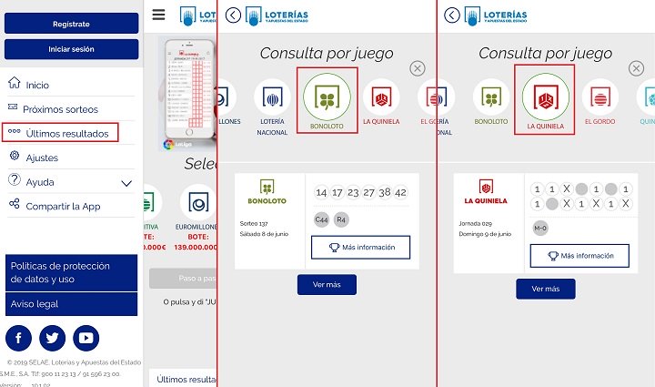 Imagen - Cómo consultar la Primitiva, Quiniela y otras Loterías del Estado