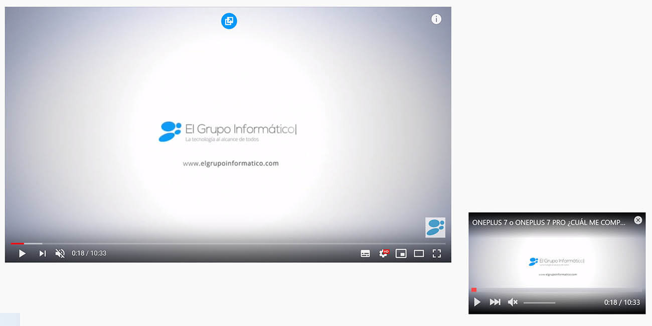 Cómo activar el modo PIP o Picture-in-Picture para YouTube