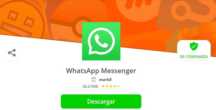 Imagen - Cómo descargar WhatsApp si no aparece en Play Store