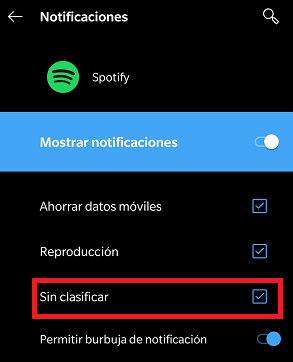Imagen - Cómo eliminar la notificación de Spotify Connections