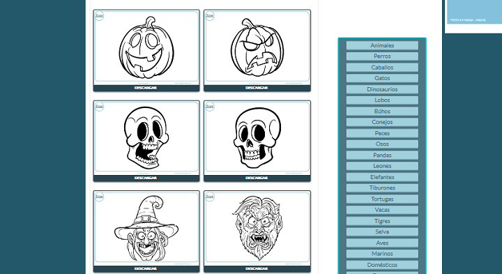 Imagen - 7 webs donde encontrar dibujos para Halloween